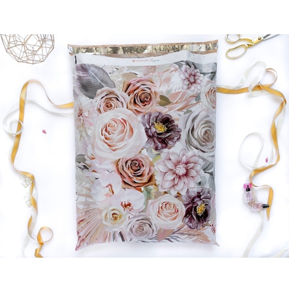 NWT - 15ct. 19x24 Polymailers Bonus: Random Thank You Cards/ Stickers - Picture 5 of 6